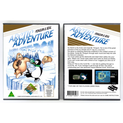 Arctic Adventure: Penguin and Seal